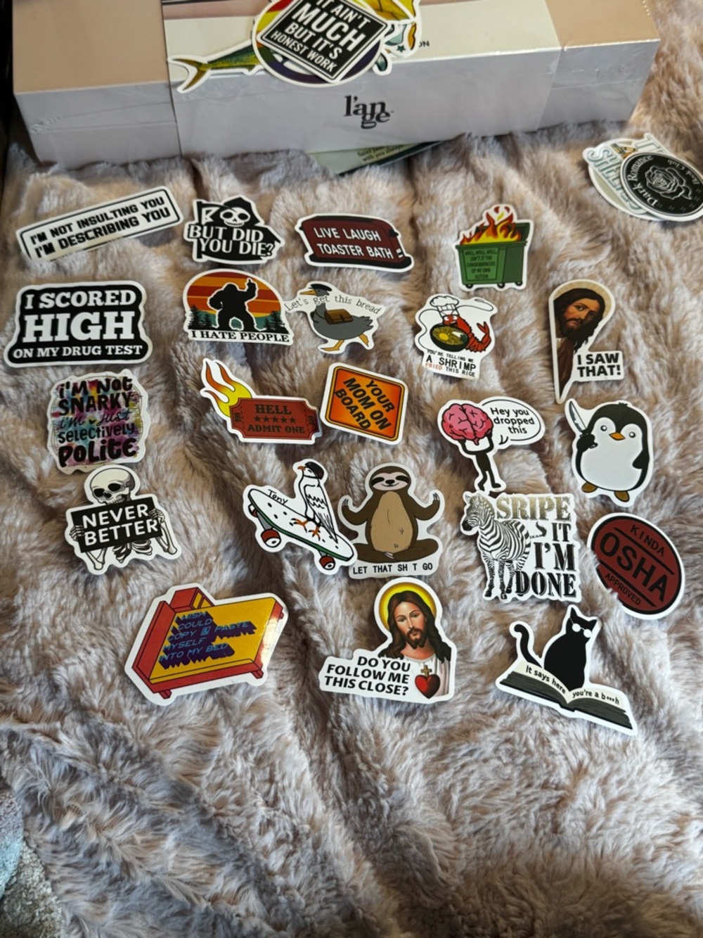 22 Assorted Sticker Pack - Sarcastic & Snarky Designs
